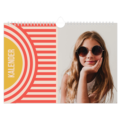 Fotokalender A4 Enkel — Ljust och vackert [omslag]
