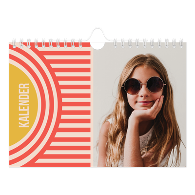 Fotokalender A5 Enkel — Ljust och vackert [omslag]