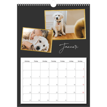Fotokalender A3 Enkel — Goda minnen