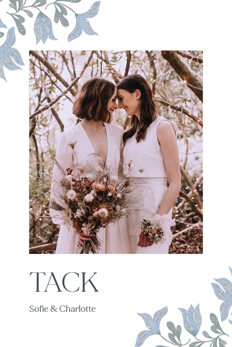 Tack — Elegant blommig