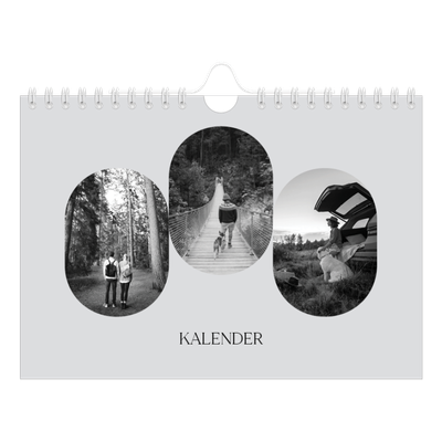 Fotokalender A5 Enkel — Den öppna vägen [omslag]