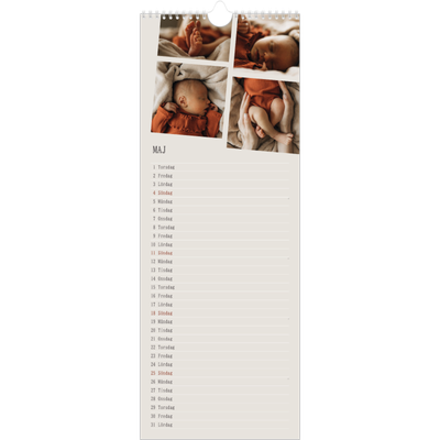 Fotokalender Smal  — Dynamiska bilder [omslag]