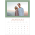 Fotokalender A3 Klassisk (30 x 40 cm) — Retro ramar [Januari]