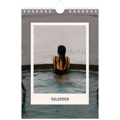 Fotokalender A5 Enkel — Porträttredigeringen [omslag]
