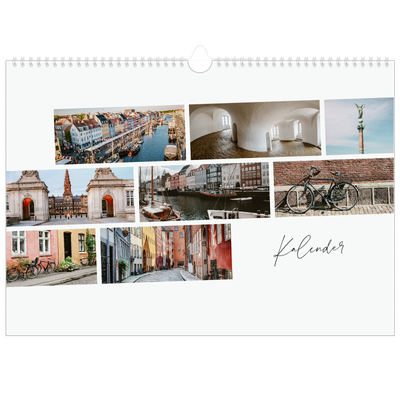 Fotokalender A3 Enkel — Stadssemester (vit) [omslag]