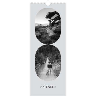 Fotokalender Smal  — Den öppna vägen [omslag]