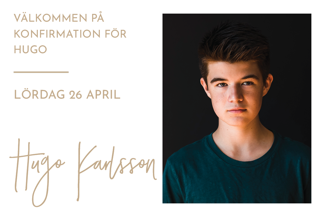 Inbjudningar — Guldsignatur