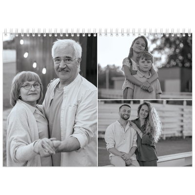 Fotokalender A3 Klassisk (30 x 40 cm) — Bilder i fokus [omslag]