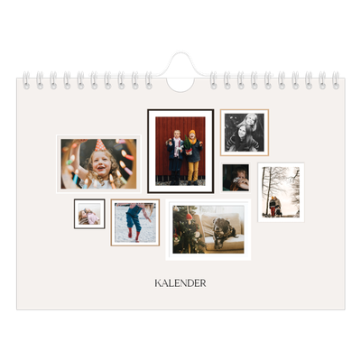 Fotokalender A5 Enkel — Bildvägg [omslag]