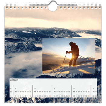 Fotokalender Kvadratisk — Tillbaka till naturen