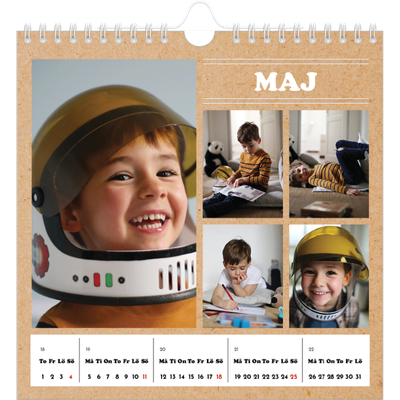 Årskalender kvadratisk — Magasinstil [omslag]