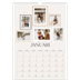 A3 Årskalender — Bildvägg [Januari]