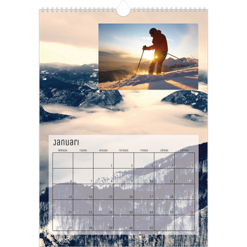 Fotokalender A3 Enkel — Tillbaka till naturen