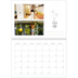 Fotokalender A3 Klassisk (30 x 40 cm) — Enkel botanisk [April]
