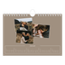 Fotokalender A5 Enkel — Skapade minnen [Januari]