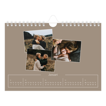 Fotokalender A5 Enkel — Skapade minnen