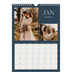 Fotokalender A4 Enkel (20 x 30 cm) — Skiffer & seriffer [Januari]