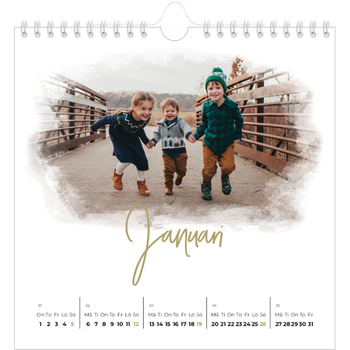 Fotokalender Kvadratisk — Fotoeffekter