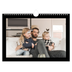Fotokalender A4 Enkel — Svart ram [omslag]