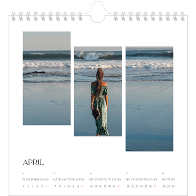 Årskalender kvadratisk — Resemosaiker [omslag]