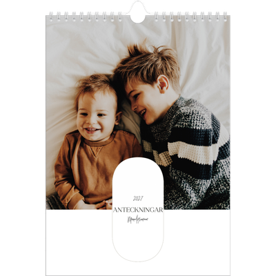 A4 Familjeplanerare — Planeraren - Familj på 5 [omslag]