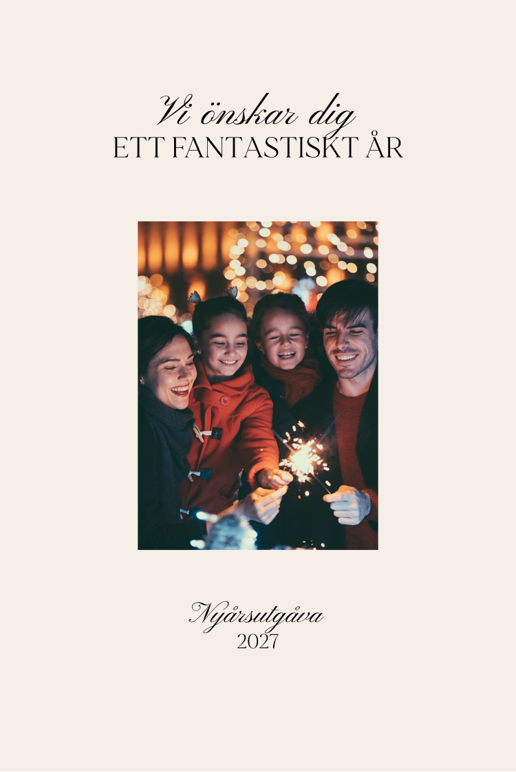 Fotokort — Glädje & kalligrafi