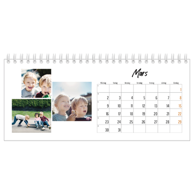 Skrivbordskalendrar — Boken om mig [Mars]