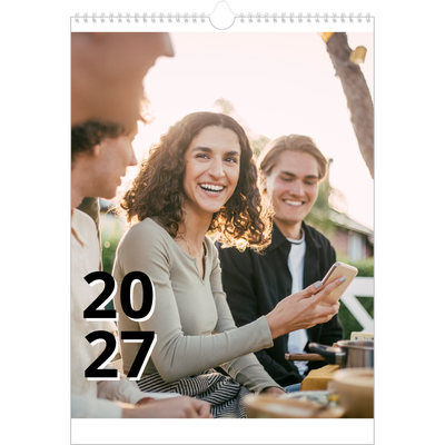A3 Årskalender — Bokstäver och tal [omslag]