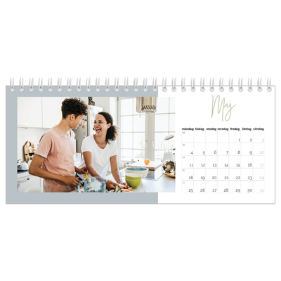 Skrivbordskalendrar — Kalender i naturfärger [omslag]