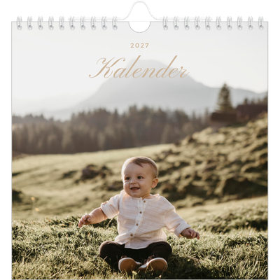 Årskalender kvadratisk — Fotolister [omslag]