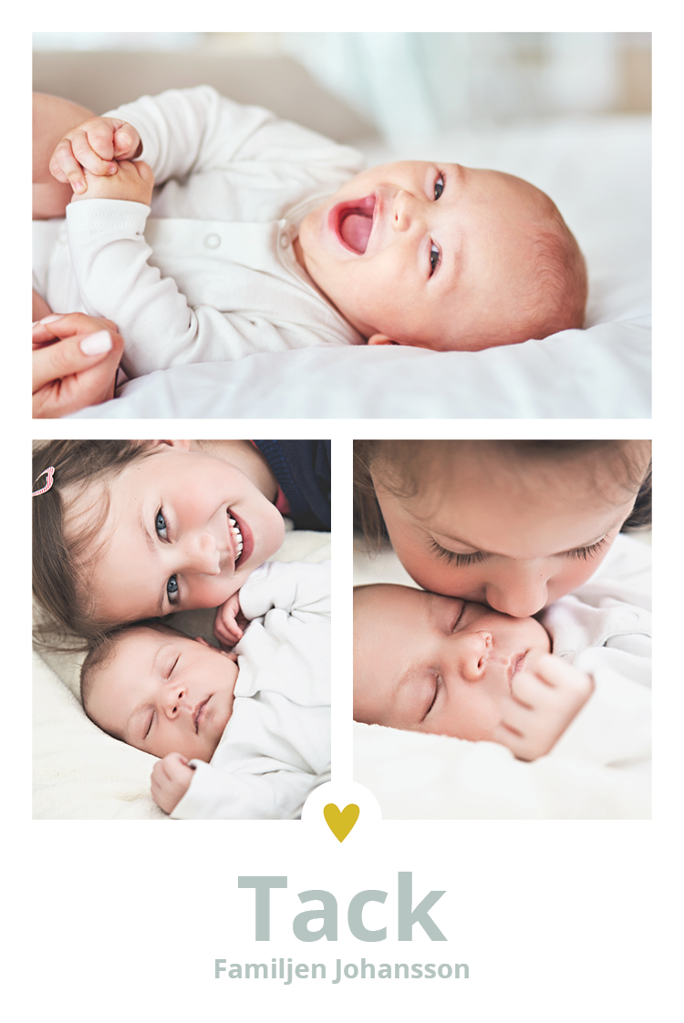 Tack — Litet guldhjärta