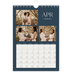Fotokalender A5 Enkel — Skiffer & seriffer [April]