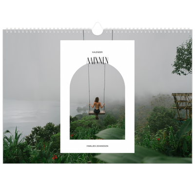 Fotokalender A3 Enkel — Det öppna valvet [omslag]