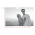 Fotokalender A5 Enkel — Färgglada ramar [omslag]