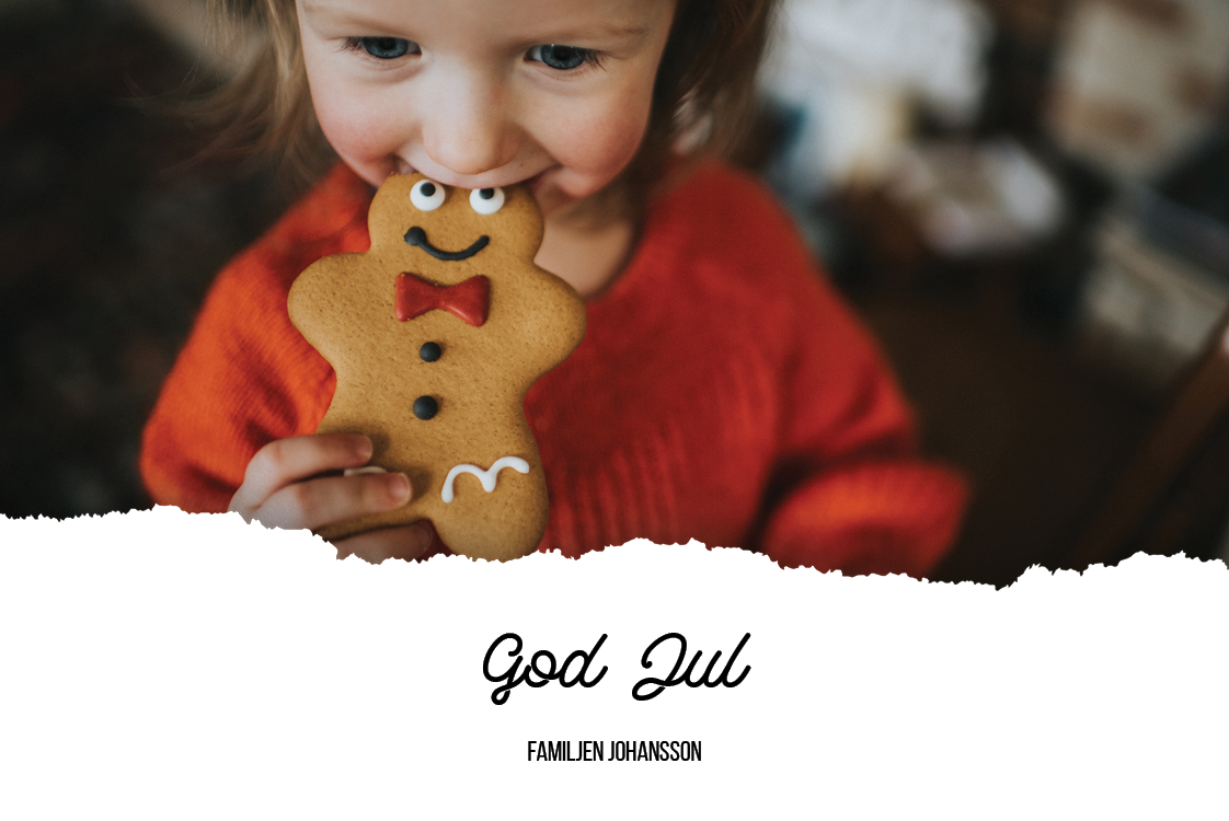 Fotokort — Snöhög