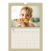 Fotokalender A4 Enkel (20 x 30 cm) — Kalender i jordtoner [omslag]