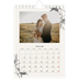 Fotokalender A5 Enkel — Bläck & murgröna [Januari]
