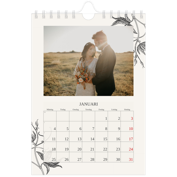 Fotokalender A5 Enkel — Bläck & murgröna