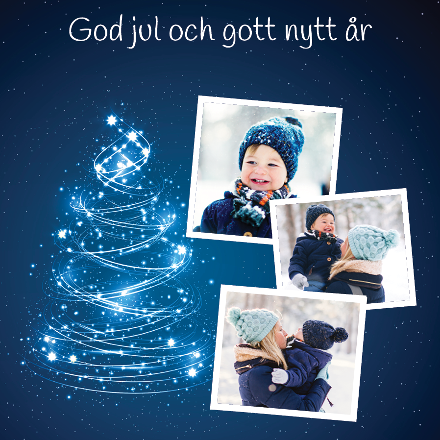 Fotokort — Julemagi