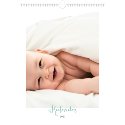 A3 Årskalender — Hej världen [omslag]