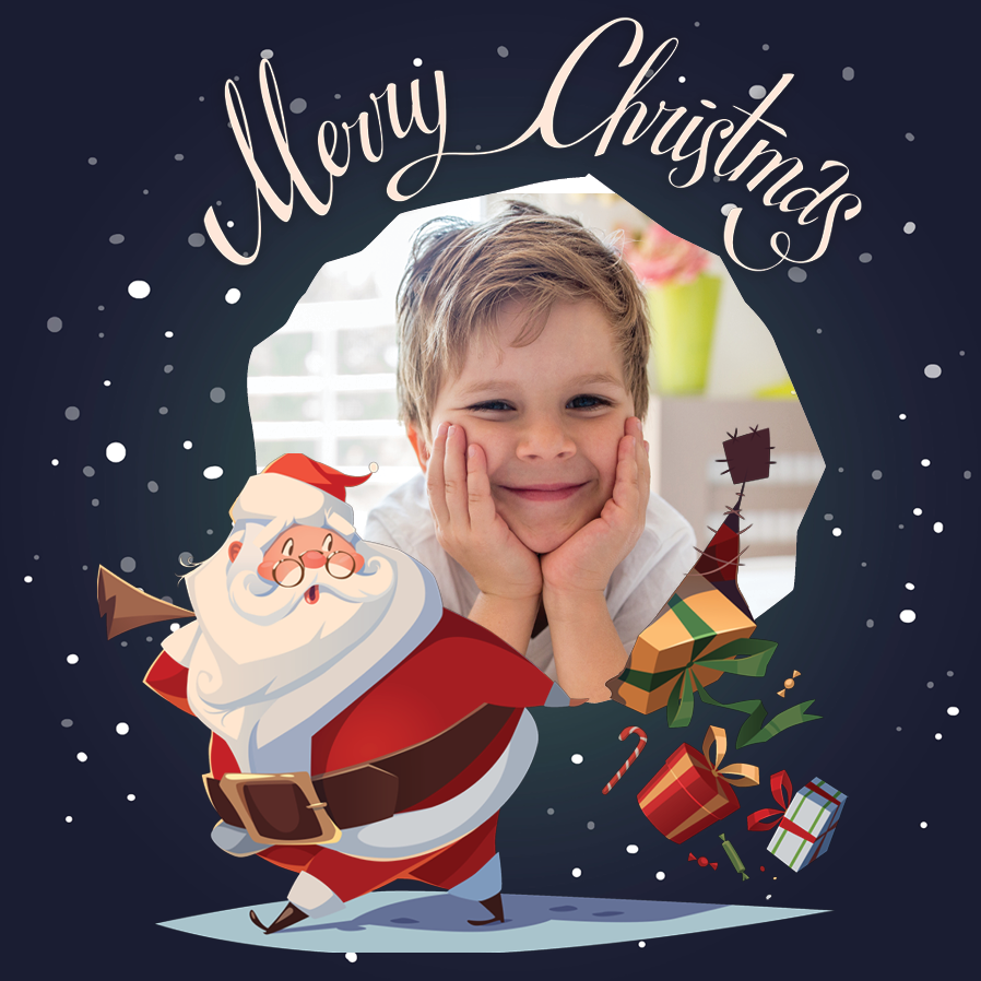 Fotokort — Juklappar