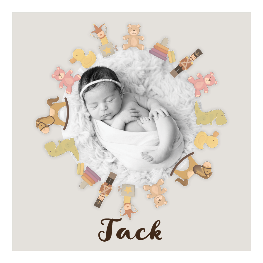 Tack — Liten teddybjörn