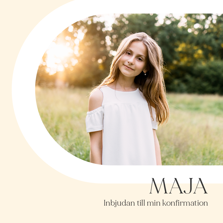 Inbjudningar — Båge - elfenben