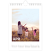 Fotokalender A5 Enkel — Stor månad [April]