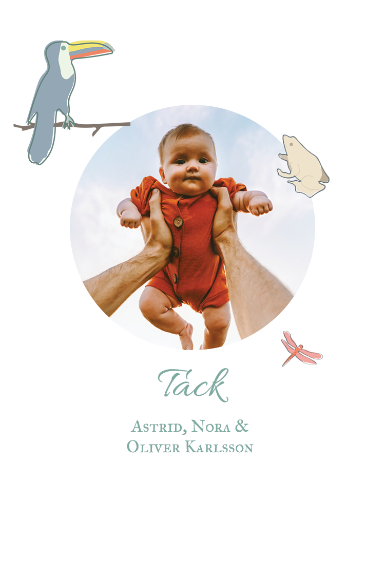 Tack — Barnboksillustration