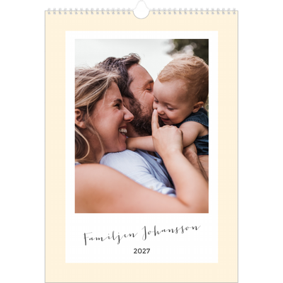 A3 Familjeplanerare — Modern planerare - Familj på 3 [omslag]