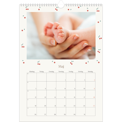 A3 Årskalender — Körsbärslycka [omslag]