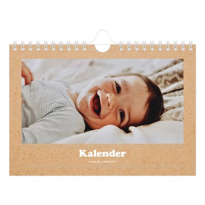 Fotokalender A5 Enkel — Magasinstil [omslag]