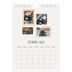 Fotokalender A5 Enkel — Bildvägg [Februari]