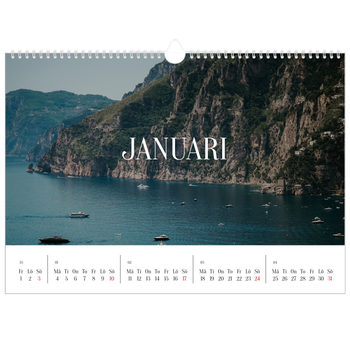 Fotokalender A3 Enkel — Oändlig flykt